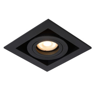 Lucide CHIMNEY - Spot encastrable - 1xGU10 (MR16) - Noir