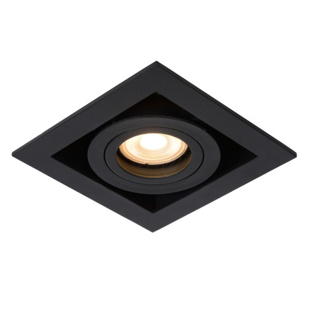 Lucide CHIMNEY - Spot encastrable - 1xGU10 (MR16) - Noir
