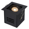 Lucide CHIMNEY - Spot encastrable - 1xGU10 (MR16) - Noir