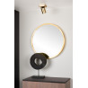 Lucide NIGEL - Spot plafond - LED Dim to warm - GU10 (MR16) - 1x5W 2200K/3000K - Or Mat / Laiton
