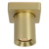 Lucide NIGEL - Spot plafond - LED Dim to warm - GU10 (MR16) - 1x5W 2200K/3000K - Or Mat / Laiton