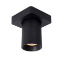 Lucide NIGEL - Spot plafond - LED Dim to warm - GU10 (MR16) - 1x5W 2200K/3000K - Noir