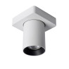 Lucide NIGEL - Spot plafond - LED Dim to warm - GU10 (MR16) - 1x5W 2200K/3000K - Blanc