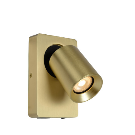 Lucide NIGEL - Lampe de chevet / Applique mural - LED Dim to warm - GU10 (MR16) - 1x5W 2200K/3000K - Point de rechargement USB