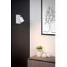 Lucide NIGEL - Lampe de chevet / Applique mural - LED Dim to warm - CCT - GU10 (MR16) - 1x5W 2200K/3000K - - Réf. 09929/06/31