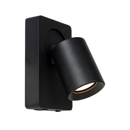 Lucide NIGEL - Lampe de chevet / Applique mural - LED Dim to warm - CCT - GU10 (MR16) - 1x5W 2200K/3000K - - Réf. 09929/07/30