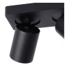 Lucide NIGEL - Spot plafond - LED Dim to warm - GU10 (MR16) - 2x5W 2200K/3000K - Noir