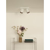 Lucide NIGEL - Spot plafond - LED Dim to warm - GU10 (MR16) - 2x5W 2200K/3000K - Blanc