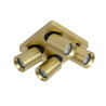 Lucide NIGEL - Spot plafond - LED Dim to warm - GU10 (MR16) - 4x5W 2200K/3000K - Or Mat / Laiton