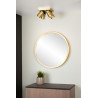 Lucide NIGEL - Spot plafond - LED Dim to warm - GU10 (MR16) - 4x5W 2200K/3000K - Or Mat / Laiton