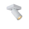Lucide TAYLOR - Spot plafond Salle de bains - LED Dim to warm - GU10 (MR16) - 1x5W 2200K/3000K - IP44 - Blanc