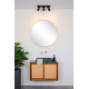 Lucide TAYLOR - Spot plafond Salle de bains - LED Dim to warm - GU10 (MR16) - 3x5W 2200K/3000K - IP44 - Noir