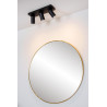 Lucide TAYLOR - Spot plafond Salle de bains - LED Dim to warm - GU10 (MR16) - 3x5W 2200K/3000K - IP44 - Noir