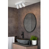 Lucide TAYLOR - Spot plafond Salle de bains - LED Dim to warm - GU10 (MR16) - 3x5W 2200K/3000K - IP44 - Blanc