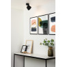 Lucide TRIGONO - Spot plafond - Ø 10,5 cm - 1xGU10 (MR16) - Noir