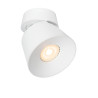 Lucide TRIGONO - Spot plafond - Ø 10,5 cm - 1xGU10 (MR16) - Blanc
