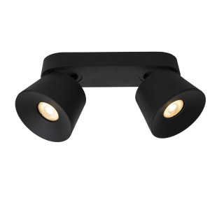 Lucide TRIGONO - Spot plafond - 2xGU10 (MR16) - Noir