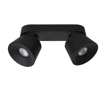 Lucide TRIGONO - Spot plafond - 2xGU10 (MR16) - Noir