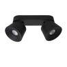 Lucide TRIGONO - Spot plafond - 2xGU10 (MR16) - Noir