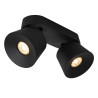 Lucide TRIGONO - Spot plafond - 2xGU10 (MR16) - Noir