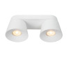 Lucide TRIGONO - Spot plafond - 2xGU10 (MR16) - Blanc