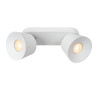 Lucide TRIGONO - Spot plafond - 2xGU10 (MR16) - Blanc