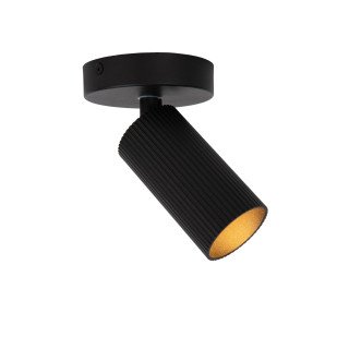 Lucide CLUBS - Spot plafond - 1xGU10 (MR16) - Noir