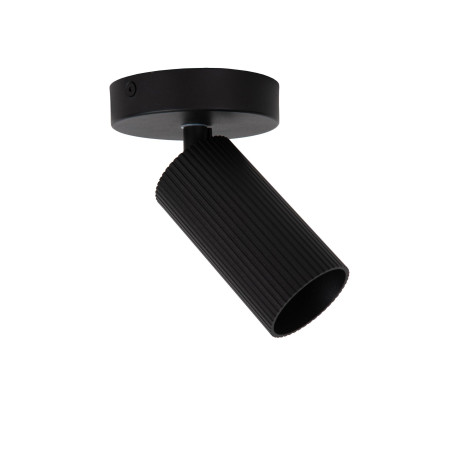 Lucide CLUBS - Spot plafond - 1xGU10 (MR16) - Noir
