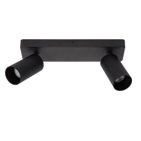 Lucide CLUBS - Spot plafond - 2xGU10 (MR16) - Noir
