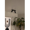 Lucide CLUBS - Spot plafond - 2xGU10 (MR16) - Noir