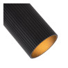 Lucide CLUBS - Spot plafond - 2xGU10 (MR16) - Noir