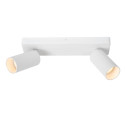 Lucide CLUBS - Spot plafond - 2xGU10 (MR16) - Blanc