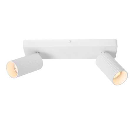 Lucide CLUBS - Spot plafond - 2xGU10 (MR16) - Blanc