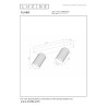 Lucide CLUBS - Spot plafond - 2xGU10 (MR16) - Blanc
