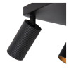 Lucide CLUBS - Spot plafond - 4xGU10 (MR16) - Noir