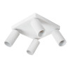 Lucide CLUBS - Spot plafond - 4xGU10 (MR16) - Blanc