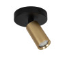 Lucide RITMO - Spot plafond - Ø 10 cm - 1xGU10 (MR11) - Or Mat / Laiton
