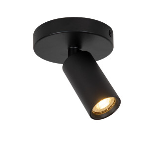 Lucide RITMO - Spot plafond - Ø 10 cm - 1xGU10 (MR11) - Noir