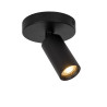 Lucide RITMO - Spot plafond - Ø 10 cm - 1xGU10 (MR11) - Noir