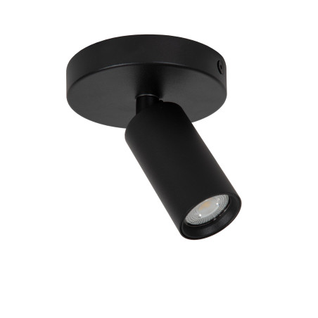 Lucide RITMO - Spot plafond - Ø 10 cm - 1xGU10 (MR11) - Noir
