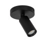 Lucide RITMO - Spot plafond - Ø 10 cm - 1xGU10 (MR11) - Noir