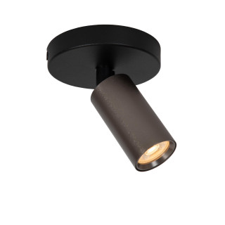 Lucide RITMO - Spot plafond - Ø 10 cm - 1xGU10 (MR11) - Café