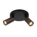 Lucide RITMO - Spot plafond - Ø 15 cm - 2xGU10 (MR11) - Café