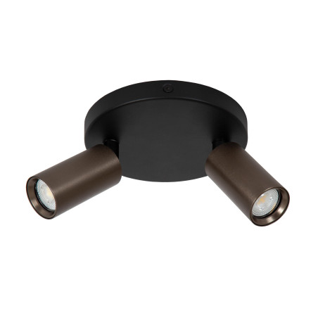 Lucide RITMO - Spot plafond - Ø 15 cm - 2xGU10 (MR11) - Café