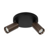 Lucide RITMO - Spot plafond - Ø 15 cm - 2xGU10 (MR11) - Café