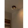 Lucide RITMO - Spot plafond - Ø 18 cm - 3xGU10 (MR11) - Café