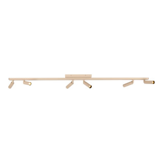 Lucide KEONI - Spot plafond - 6xG9 - Taupe - Essential