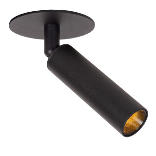 Lucide KEONI - Spot plafond - Ø 8 cm - LED - 1xG9 - Noir - Essential