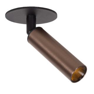 Lucide KEONI - Spot plafond - Ø 8 cm - LED - 1xG9 - Café - Essential