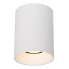 Lucide GERTI - Spot plafond - Ø 8 cm - 1xGU10 (MR16) - Des anneaux interchangeables inclus - Blanc - Essential
